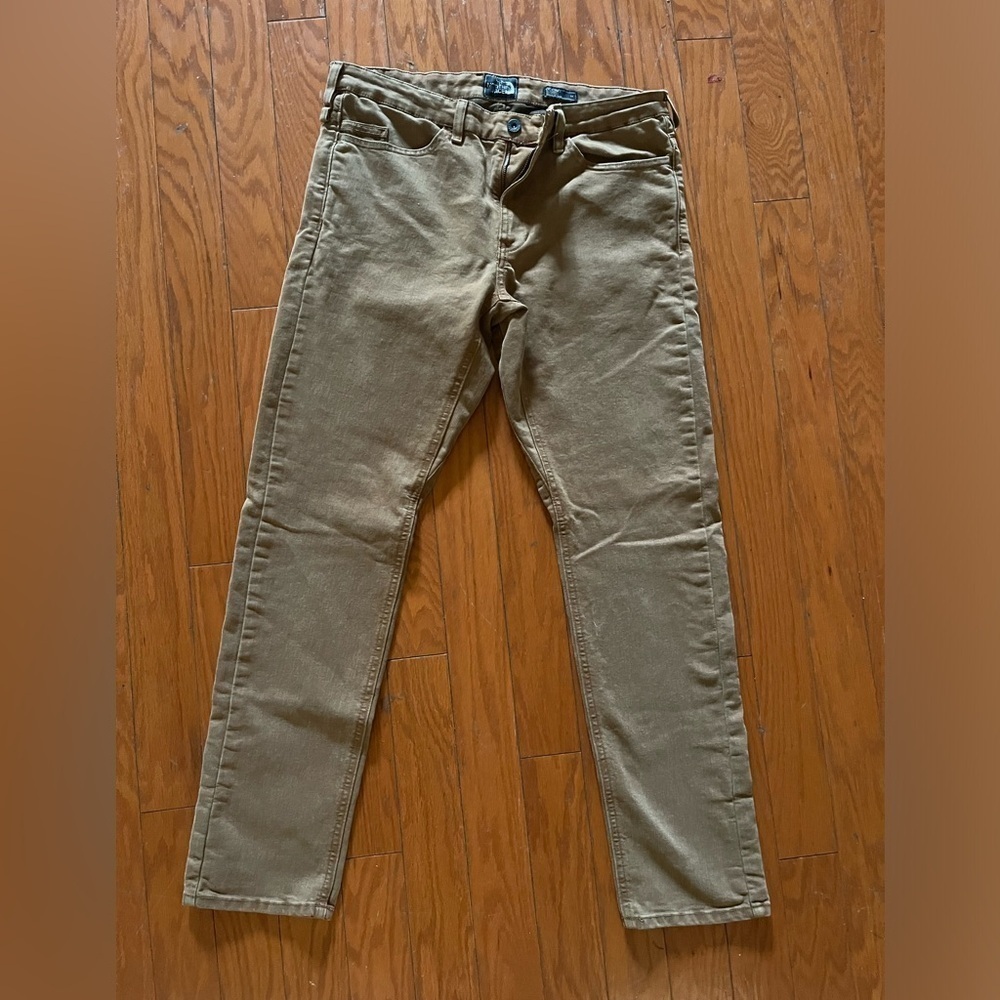 Men's The North Face Straight Leg Brown Jeans size 34